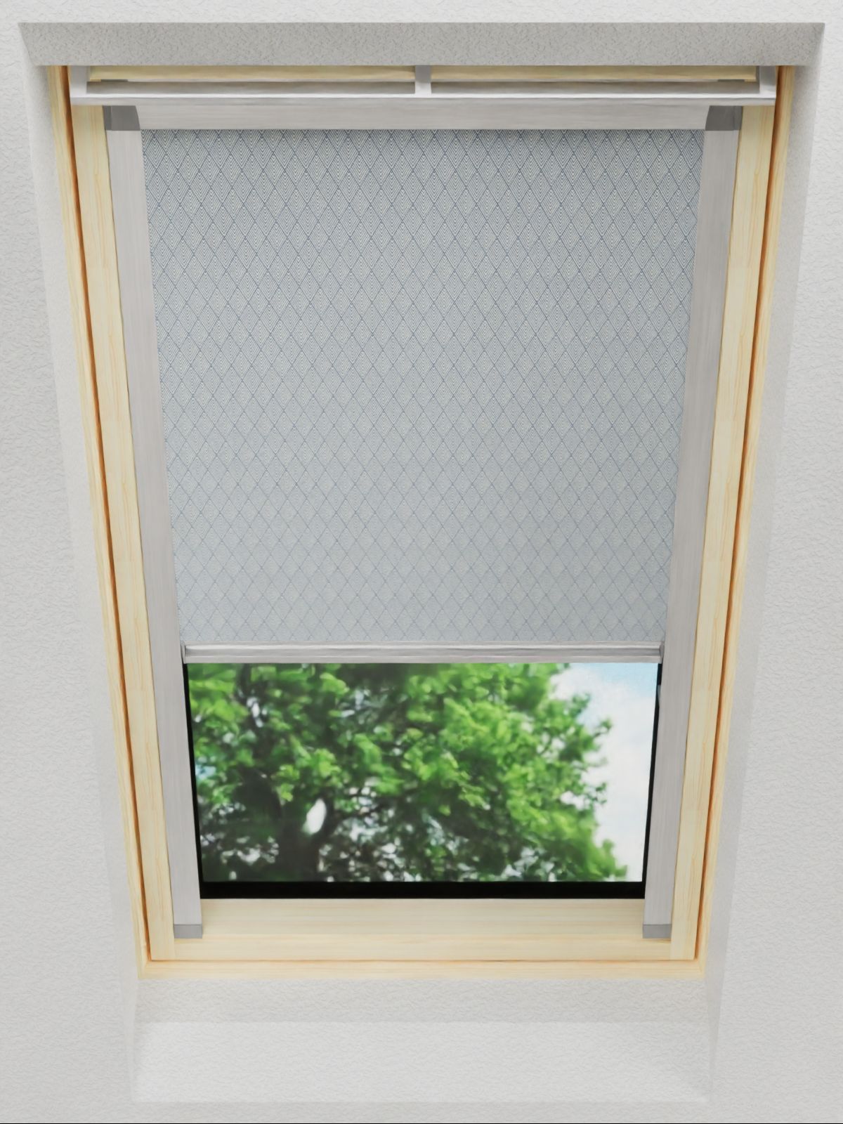 Sonnenschützendes Dachfensterrollo Dachfensterrollo als Sonnenschutz
